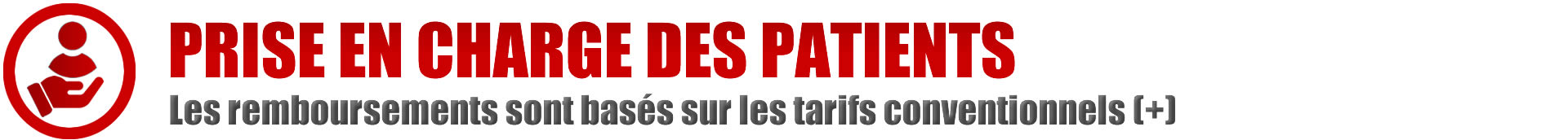 bandeau prise en charge